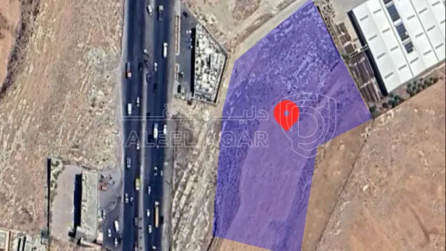 أرض في طريق الحزام الداءري - 1,000,000 دأ - صورة 1