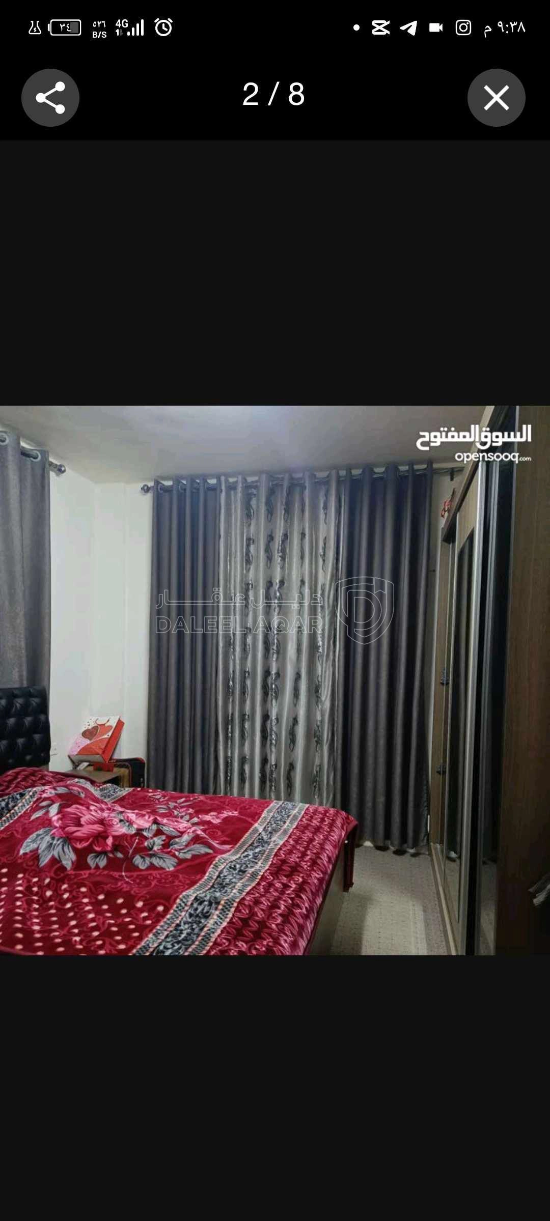 شقة في جبل النصر -حي عالية -شارع السلام - 22,000 دأ - صورة 1