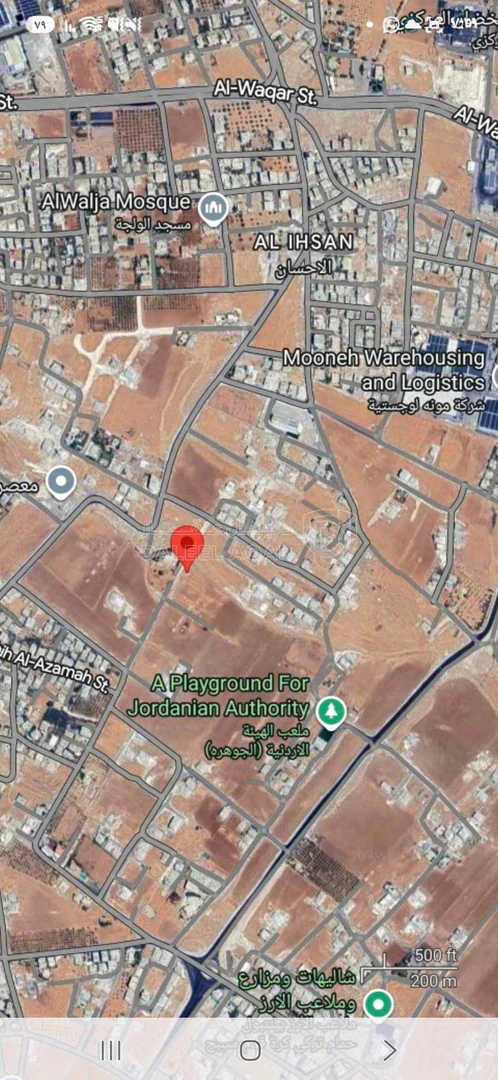 أرض في للبيع ارض مساحتها دنم خريبه السوق  - 65,000 دأ - صورة 1