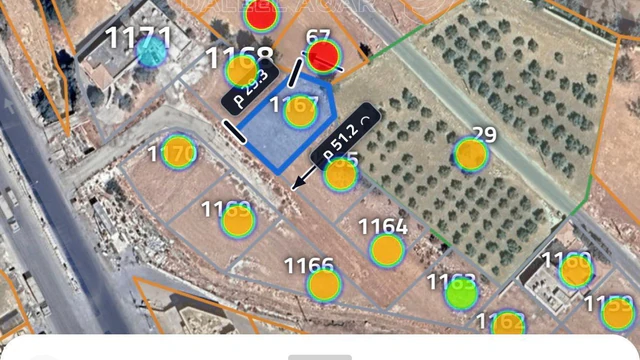 أرض في عمان - ناعور - الشارع الموازي للشارع الرئيسي - 110,000 دأ - صورة NaN