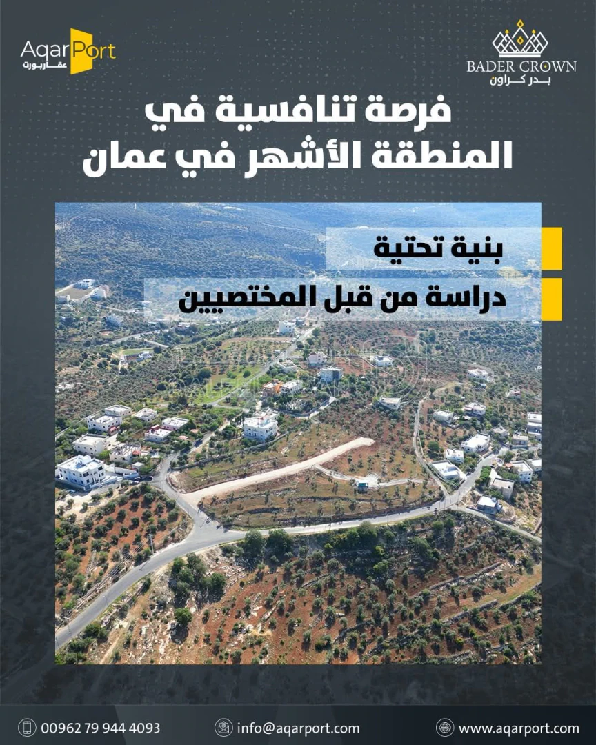 أرض في أرض سكنية للبيع في بدر الجديدة - منطقة بلال - 185,000 دأ - صورة 1