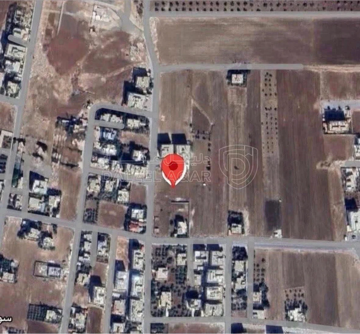 أرض في اربد/ الحصن على بعد 200 متر عن نادي الحصن الرياضي - 229,000 دأ - صورة 1