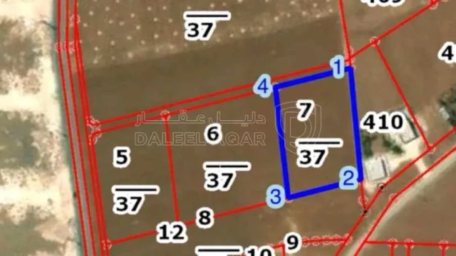 أرض - مزرعة السامك حوض برازين  - 1445000 دأ