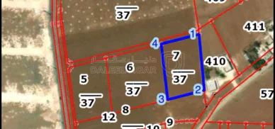 أرض - مزرعة السامك حوض برازين  - 1445000 دأ