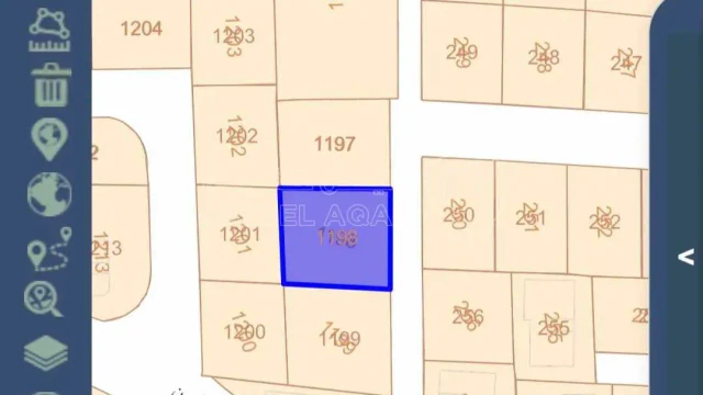 أرض - ام نوارة 4 بالقرب من شارع الحزام ، اشارة الغاز - 55000 دأ