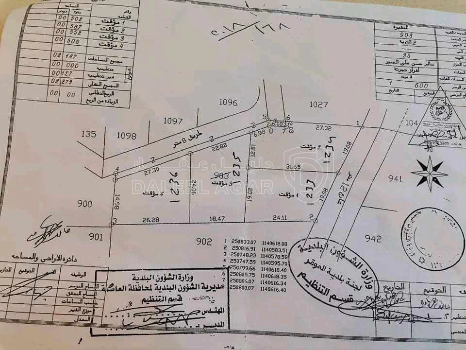 أرض في فيصلية سحاب انقيرة - 20,000 دأ - صورة 1
