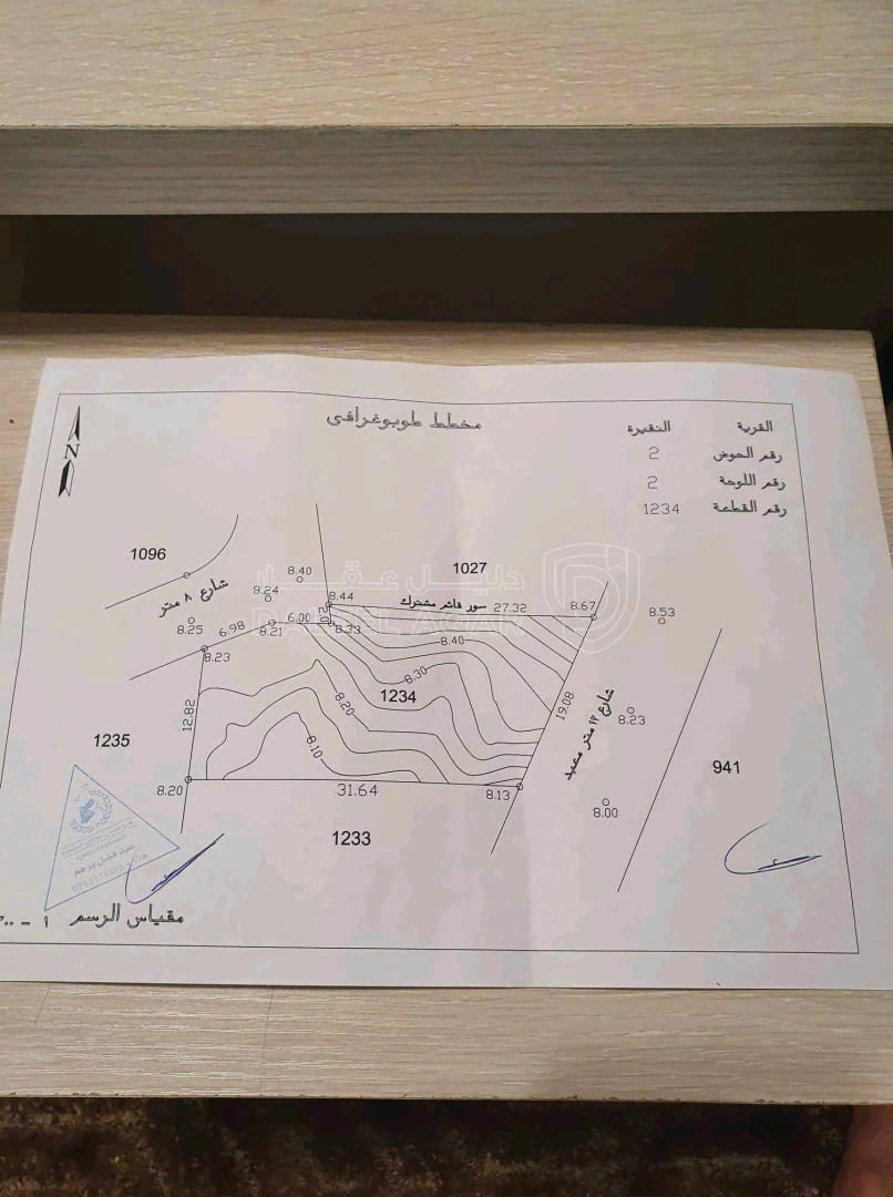 أرض في فيصلية سحاب انقيرة - 20,000 دأ - صورة 1