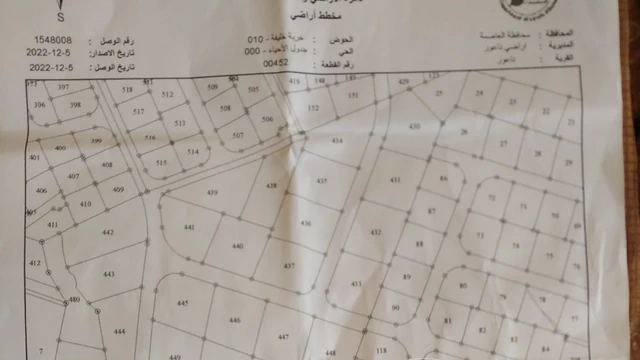 أرض في ارض دونمين خربه خليفه أطلاله بانوراما  - 450,000 دأ - صورة NaN