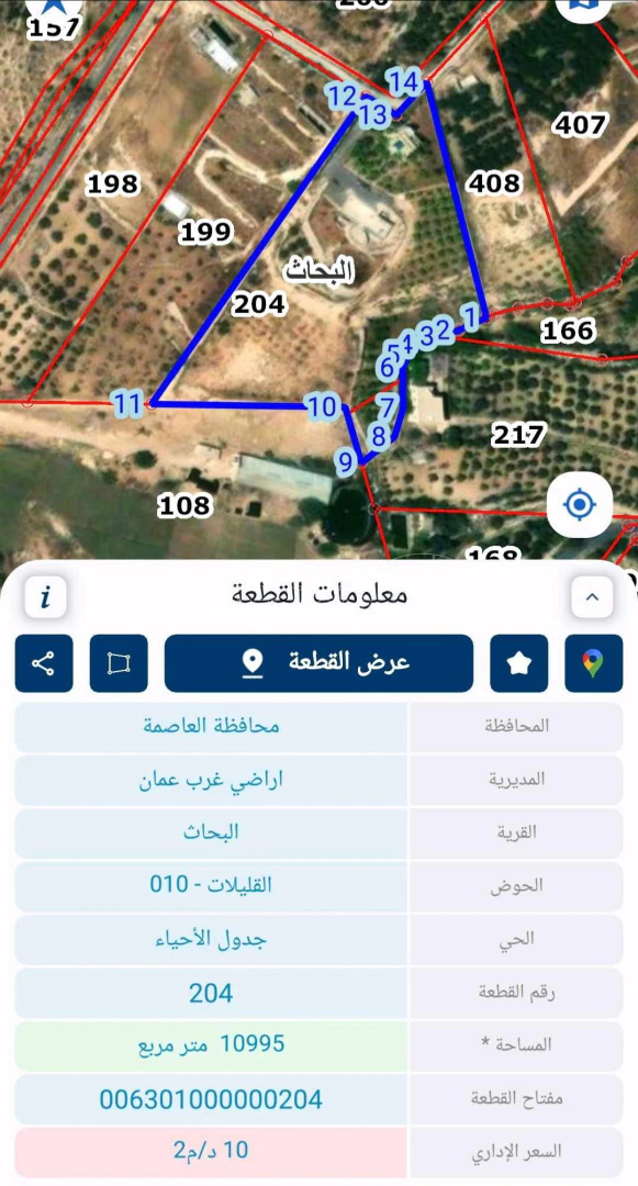 أرض في مزرعة مشجرة بل كامل من حمضيات والسعر قابل للتفاوض - 750,000 دأ - صورة 1
