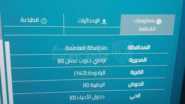 أرض - اليادودة - 80000 دأ