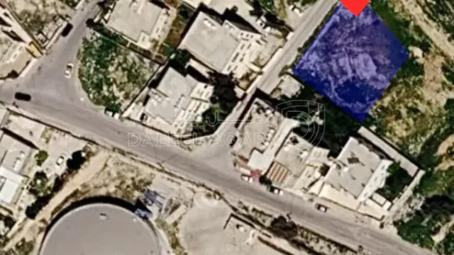أرض في حي القادسيه الغربي قرب الحاوز - 40,000 دأ - صورة 1