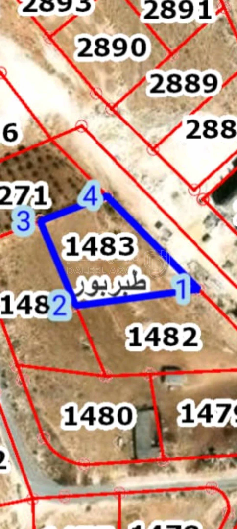 أرض في عمان طبربور - 130,000 دأ - صورة 1