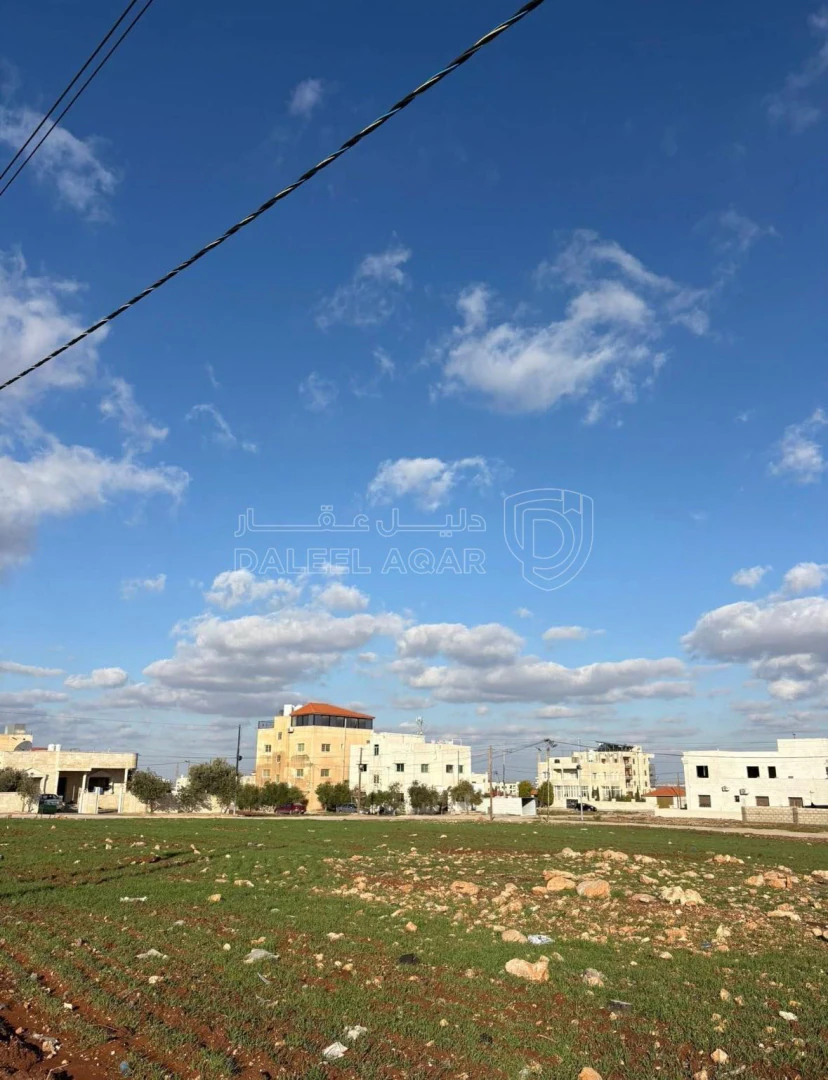 أرض في اربد / الصريح تبعد 3 دقائق فقط عن شارع البترا  - 65,000 دأ - صورة 1