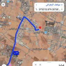أرض في قطعة ارض الموقر سالم سكن ج شارعين  - 32,000 دأ - صورة NaN