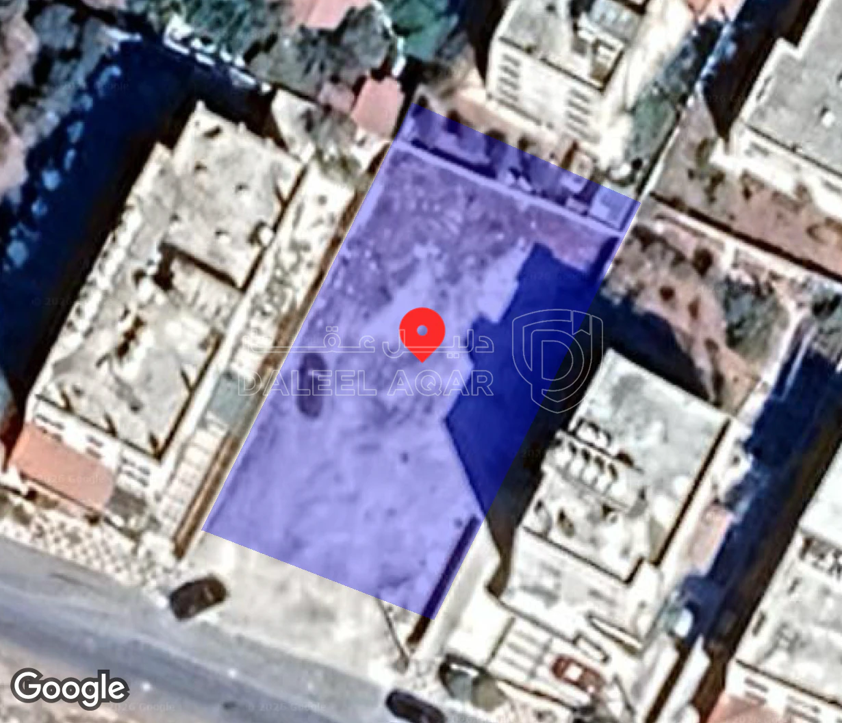 أرض في قطعه ارض مقابل تلعه الذهب - 150,000 دأ - صورة 1