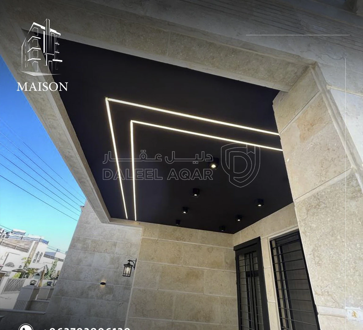 شقة في شبه ارضي مع ترس و باربكيو في اجمل مناطق النخيل - 240,000 دأ - صورة 1