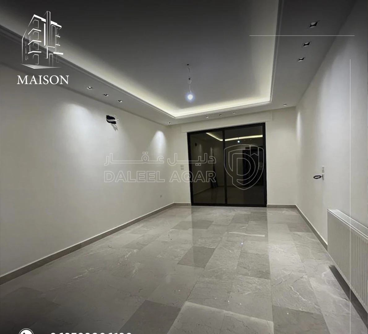 شقة في شبه ارضي مع ترس و باربكيو في اجمل مناطق النخيل - 240,000 دأ - صورة 1