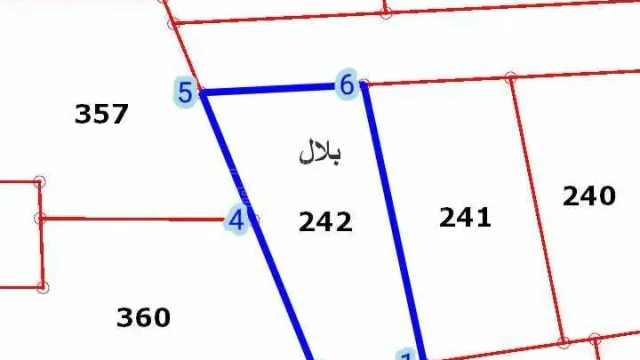 أرض - الرباحية الجنوبية بجانب مسجد ابن تيمية  - 90000 دأ