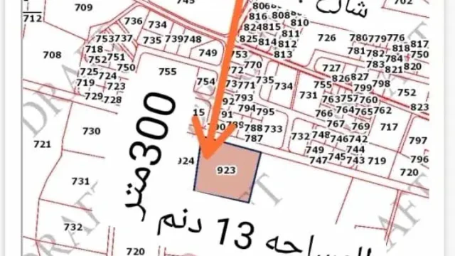 أرض في المفرق حمراء السحيم  - 13,000 دأ - صورة 1