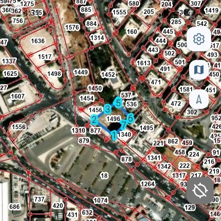 أرض في منطقة العبدلي، شارع امية بن عبد شمس  - 900,000 دأ - صورة 3