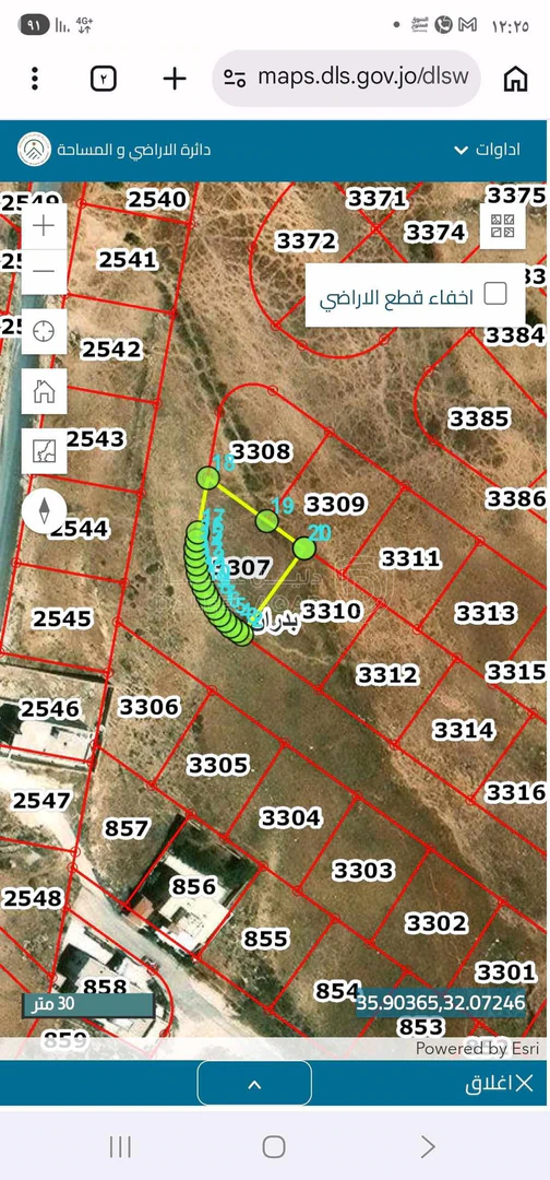 أرض في قطعة أرض اقساااااااااط شفابدران  - 85,000 دأ - صورة 1