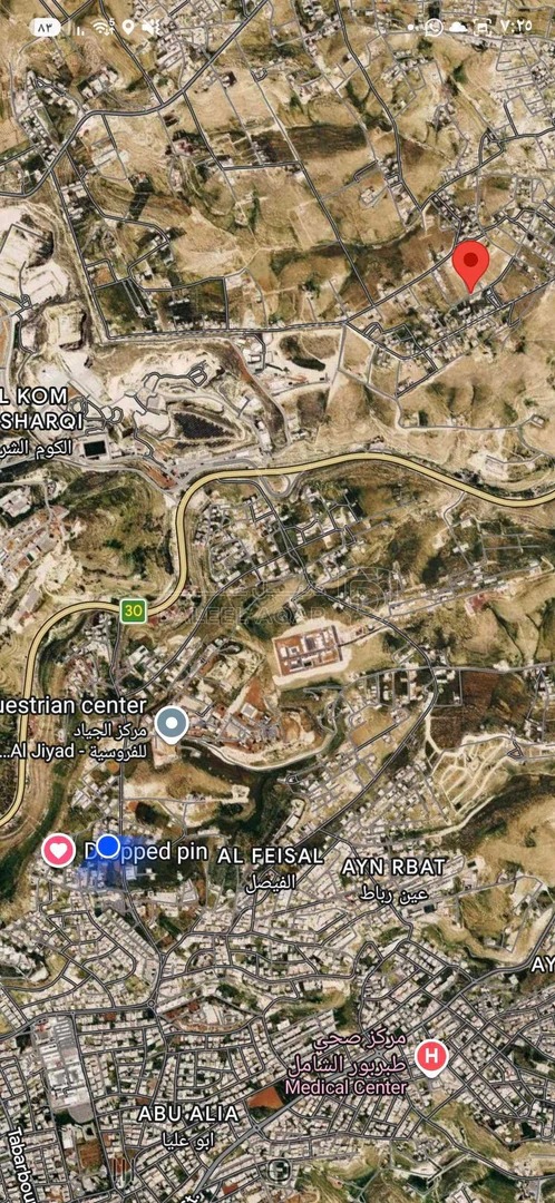 أرض في للبيع ارض جريبا مساحتها 676 حوض مذبح البعير 25 الف - 25,000 دأ - صورة 1