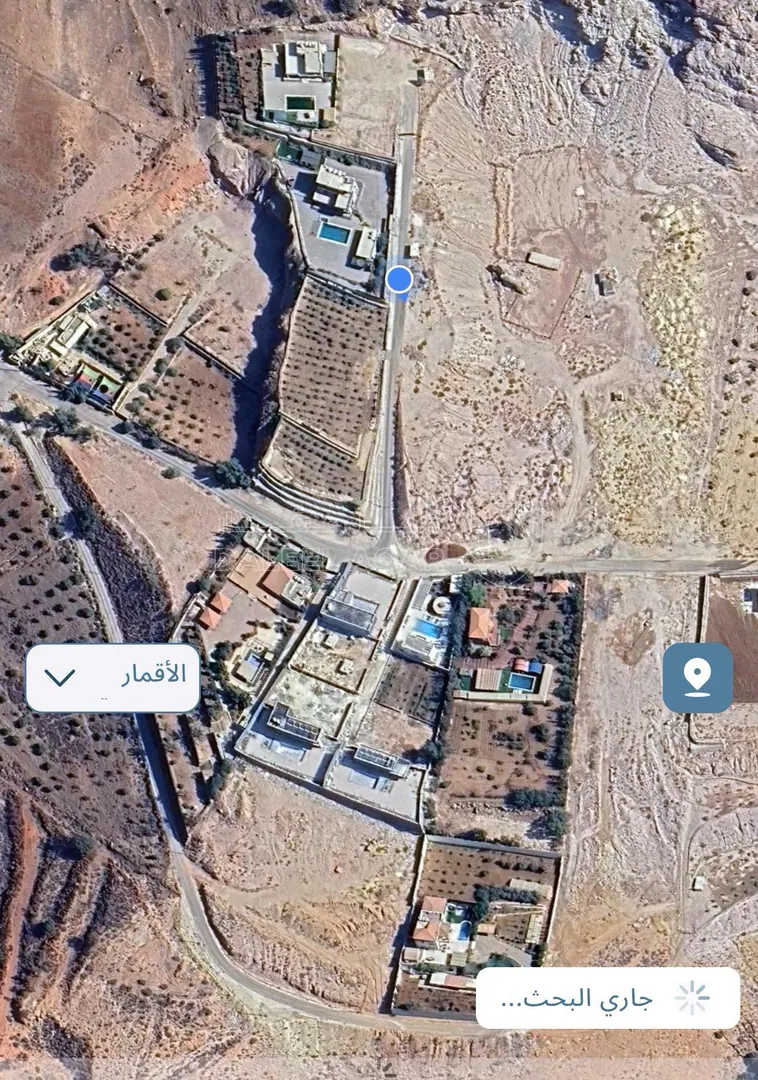 أرض في  دابوق ماحص بدر ارض للبيع ما بين الشاليهات والفلل  - 130,000 دأ - صورة 1