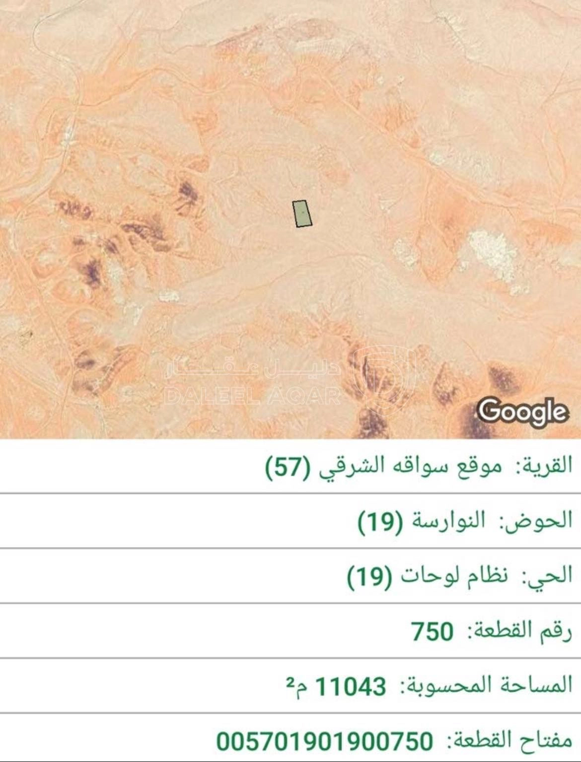 أرض في قطعة ارض ١١ دنم السواقة الشرقي - 6,000 دأ - صورة 1