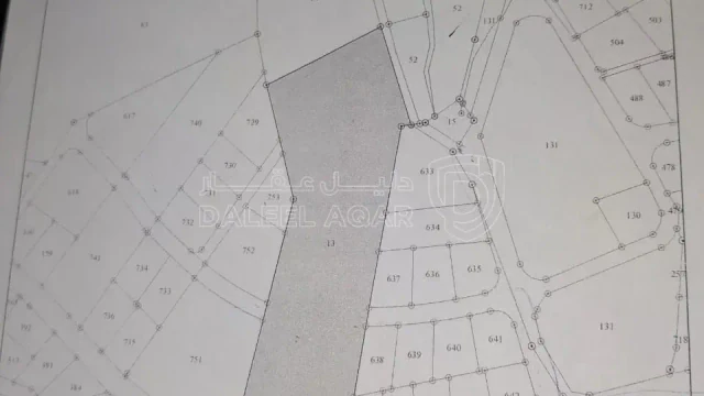 أرض - صافوط - 1605000 دأ