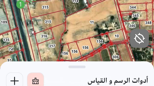 أرض في ارض ارينبه الشرقيه 500م عن شارع الرئيسي شارعين - 200,000 دأ - صورة NaN