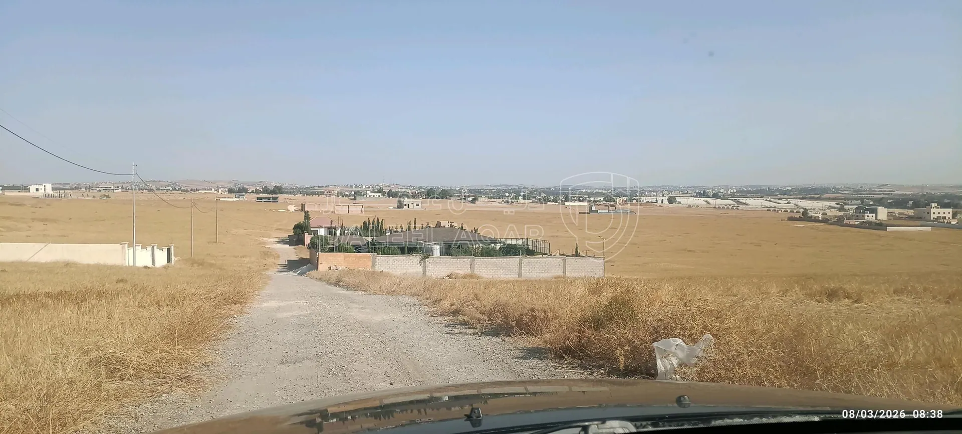 أرض في القسطل حوض الموارس خلف مزرعة بيسان - 60,000 دأ - صورة 1