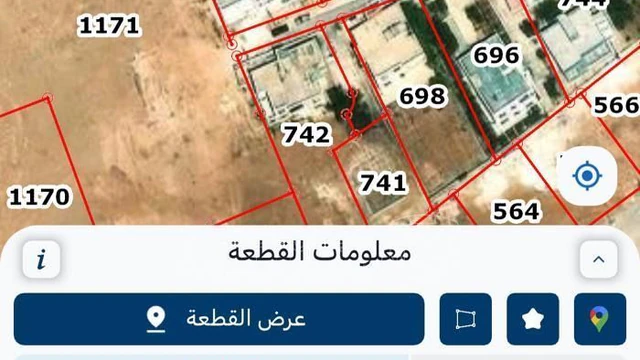 أرض في رجم الشامي بين التطوير الحضري واسكتن المهندسين - 95,000 دأ - صورة NaN
