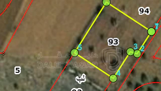 أرض في بجانب مسجد الغدير - 10,000 دأ - صورة 1