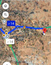 أرض في قطعة ارض للبيع جنوب عمان اللبن على شارعين - 220,000 دأ - صورة NaN