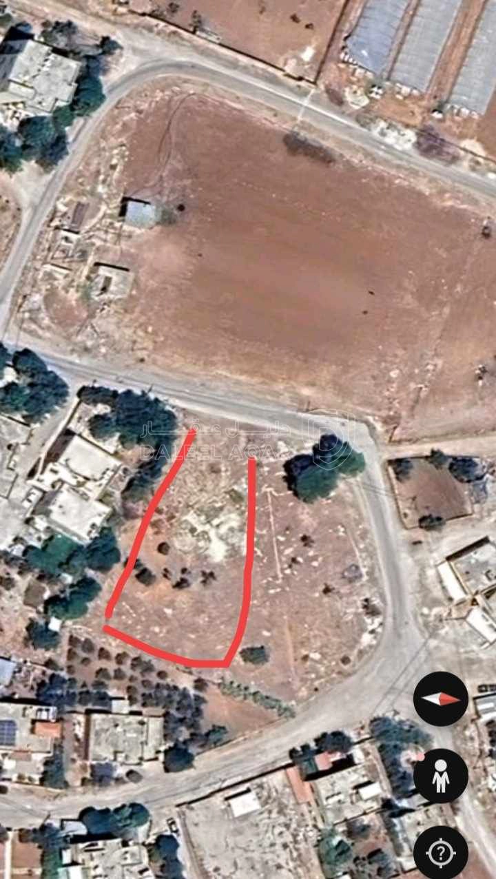 أرض في ارض المهندس حذيفه الزغول  - 75,000 دأ - صورة 1