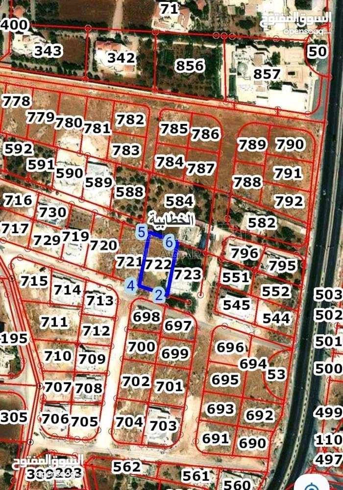 أرض في مادبا - مقابل حلويات لقمة 50 متر عن الشارع الغربي - 84,500 دأ - صورة 1