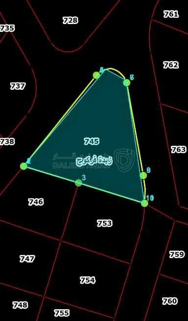 أرض في اربد زبده فركوح قرب مستشفى بسمه - 140,000 دأ - صورة 1