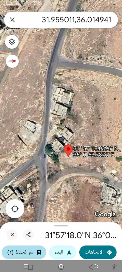 أرض في صالحية العابد بالقرب من مسجد أم المؤمنين - 17,000 دأ - صورة 1