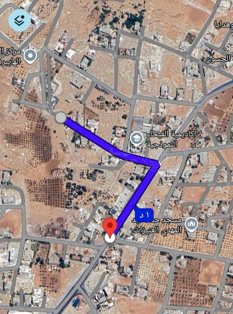 أرض في شفا بدران قرب أكاديمية الفيحاء النموذجية - 130,000 دأ - صورة 1