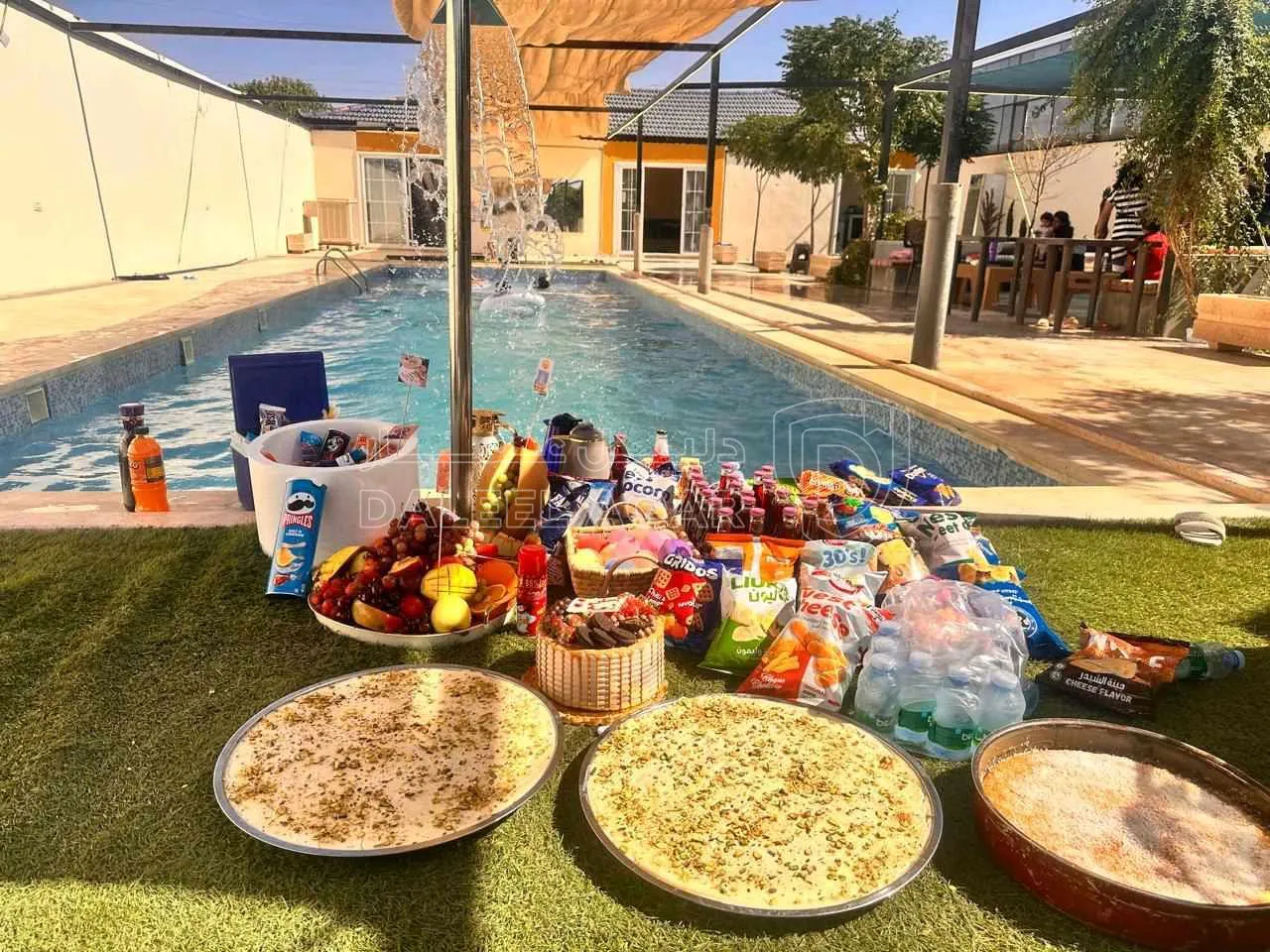 مزرعة/شاليه في المفرق الغدير الابيض بعد كازية توتال ١٠٠ متر - 75,000 دأ - صورة 1