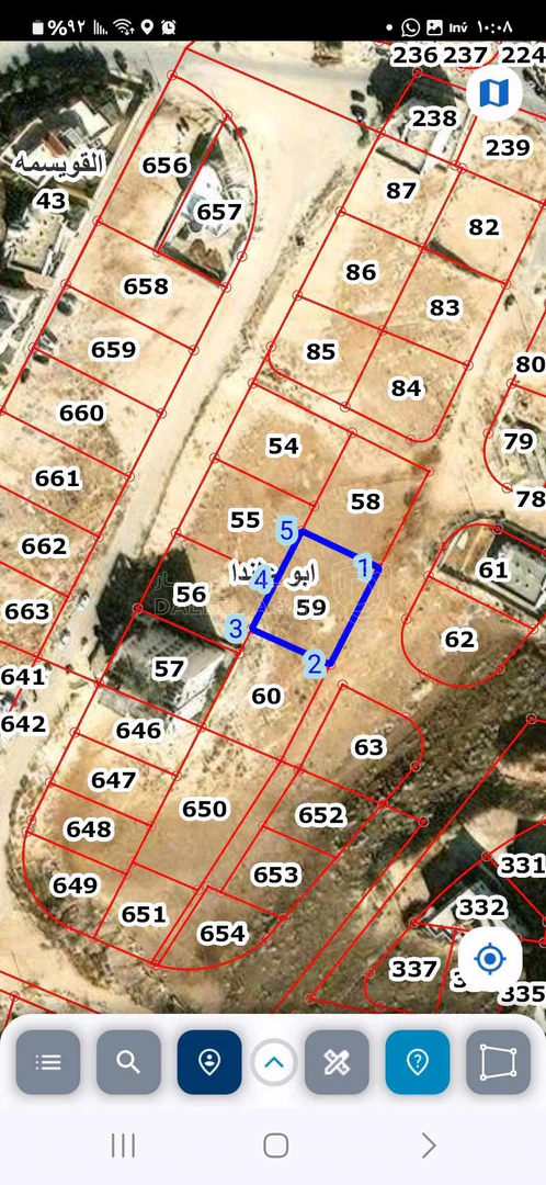 أرض في قطعة أرض للبيع في ابو علندا إسكان الكهرباء  - 85,000 دأ - صورة 1