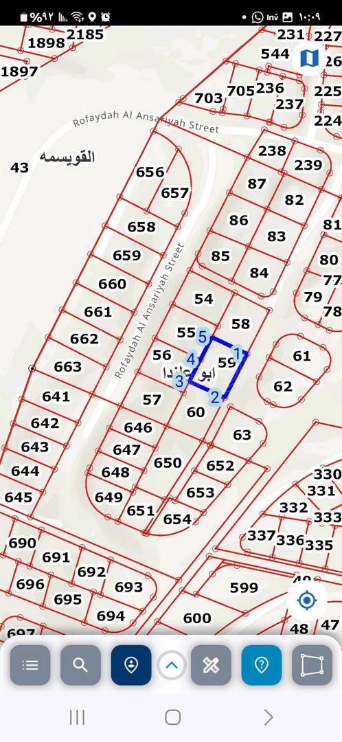 أرض في قطعة أرض للبيع في ابو علندا إسكان الكهرباء  - 85,000 دأ - صورة 1