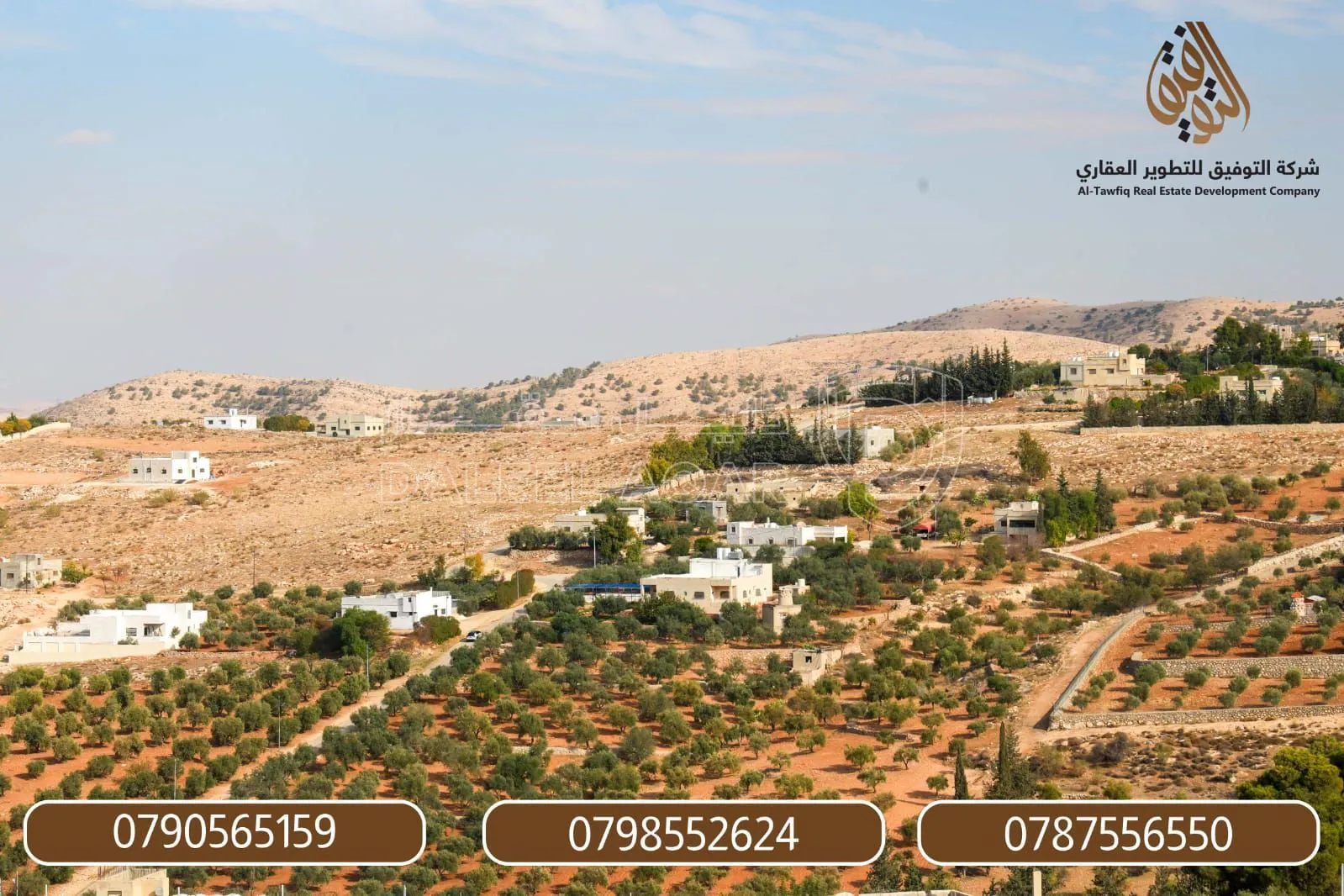 أرض في بيرين - تبعد 500 متر عن بلدية بيرين  - 35,000 دأ - صورة 1