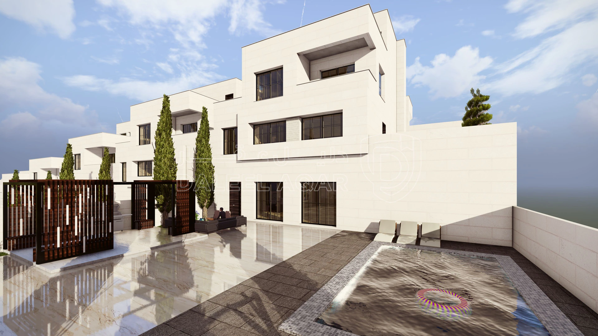 فيلا/منزل في دابوق - 75,000 دأ - صورة 1