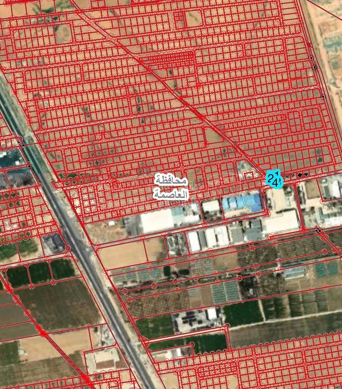 أرض في قطعة بالجيزه بجانب المصانع - 28,000 دأ - صورة 2