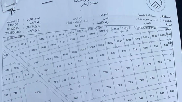 أرض في قطعة بالجيزه بجانب المصانع - 28,000 دأ - صورة NaN