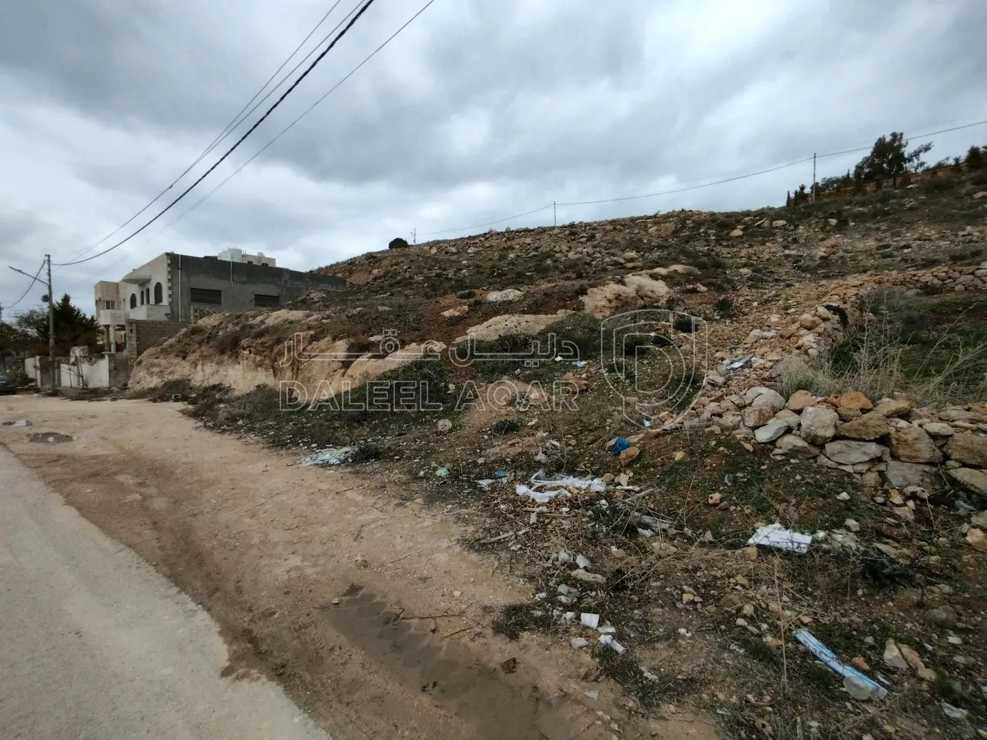 أرض في السلط منطقة الجيعة قرب معسكر الشباب - 68,000 دأ - صورة 1