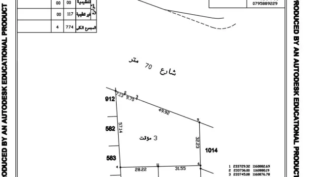 أرض - الجبيهة حي ام ازويتينة - 1800000 دأ