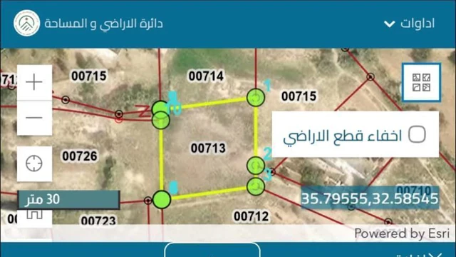 أرض في قطعة ارض مميزه في سوم الشناق غرب اربد  - 13,000 دأ - صورة NaN