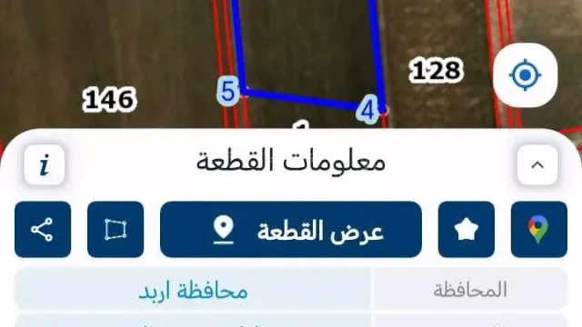 أرض في اربد.-بني كنانه-ام قيس - 72,000 دأ - صورة 1
